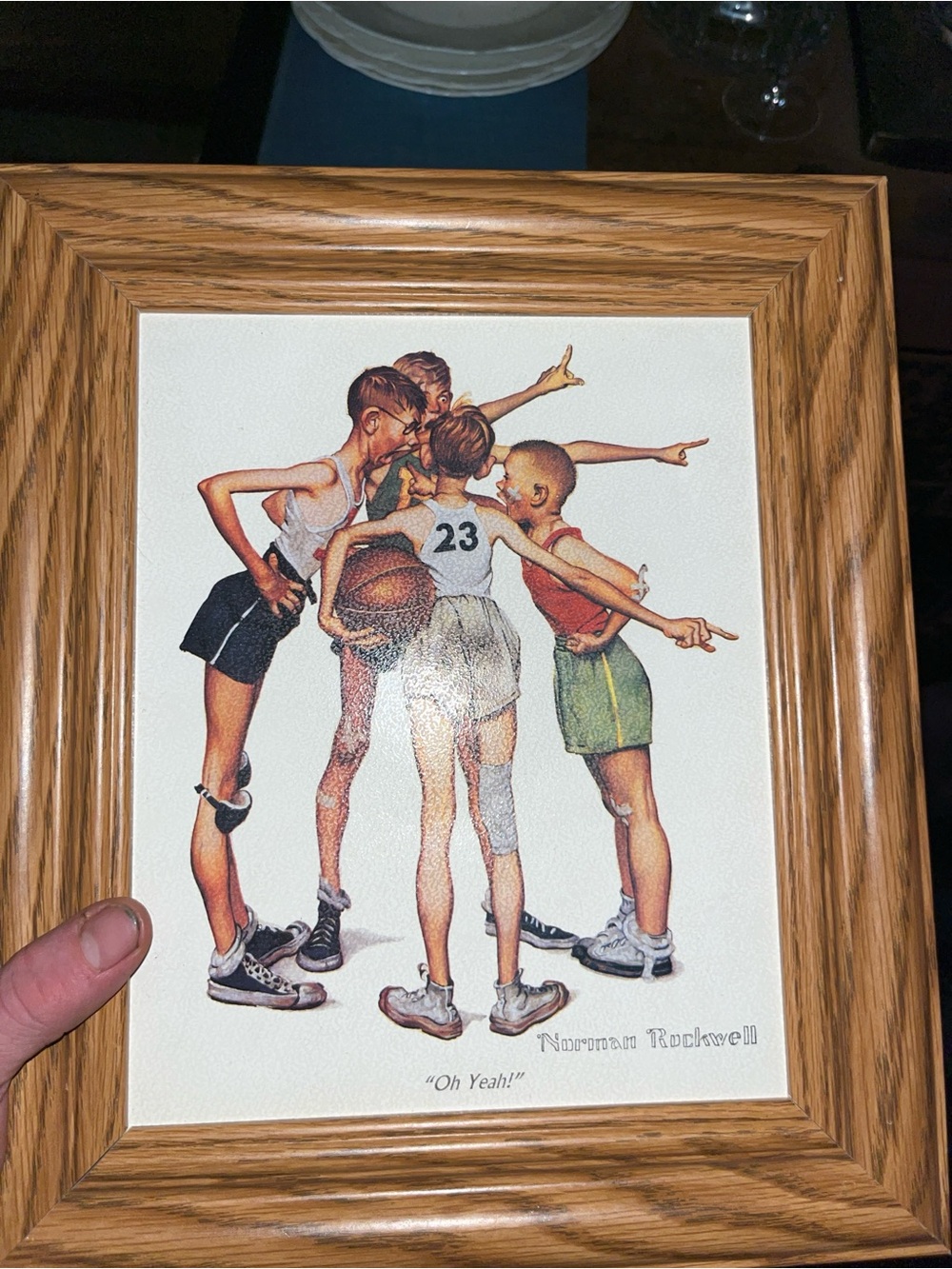 "Four Sporting Boys: Basketball" or "Sporting Boys: Oh Yeah?"